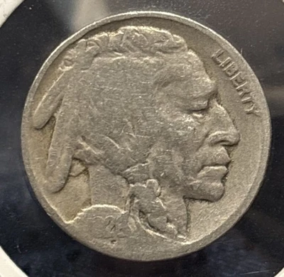 Монета номиналом 5 центов США 1926 с изображением буйвола никель - Изображение 1 из 3