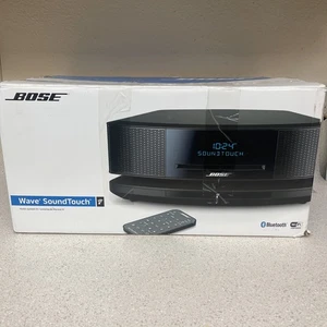 Bose Wave SoundTouch Music System IV Radio CD Wi-Fi Bluetooth Espresso Nero NUOVO - Foto 1 di 15
