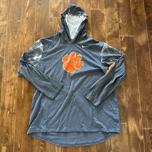 Men's Nike Clemson Tigers Hoodie shirt pullover South Carolina 2XL - Picture 1 of 5