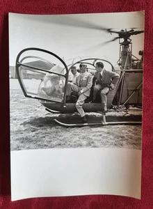 PHOTOGRAPHIE HELICOPTERE - ANNEES 50 - ALOUETTE II - Photo 1/2
