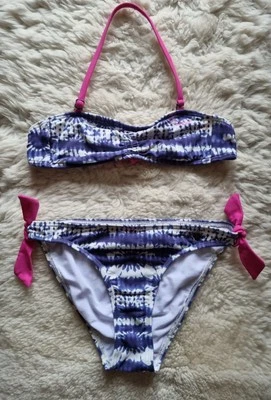 PROTEST Bikini, blau/weiß, Gr. 152, top - Bild 1 von 2