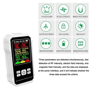 Triple Mode Electromagnetic Field Tester RF Electric Field Magnetic Strength - Picture 1 of 5