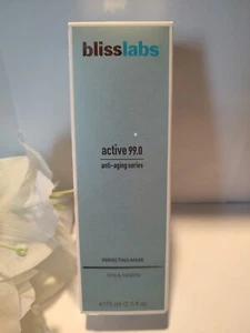 Bliss Labs Active 99.0 Perfecting Mask Firms & Revitalizes 2.5oz Boxed Disco'd - Picture 1 of 5