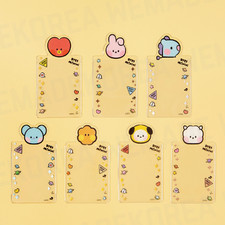 BT21 Character minini Photo Card Cover Set Official K-POP Authentic Goods