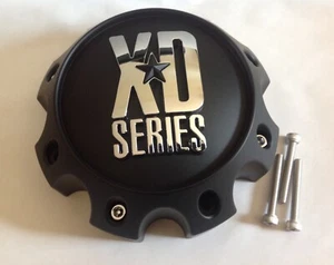 KMC XD797 XD798 Matte BLACK XD Series 8 Lug Center Cap 1079L170MB - Picture 1 of 2