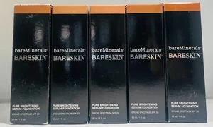 BareMinerals Bareskin Foundation SPF 20, 1 fl oz- CHOOSE SHADE! - Picture 1 of 22