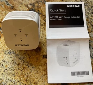 NETGEAR AC1200 WiFi Range Extender EX5000 Coverage Up To 1500sq ft & 25 Devices - Afbeelding 1 van 4