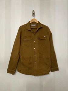 Southern shirt SSCO Desoto Stretch Canvas Trucker Jacket Chore Work Coat Brown L - Picture 1 of 9