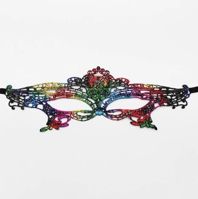 Venetian Filigree Masquerade Ball Mask Creepy Scary Party Fancy Dress Halloween - Image 1 of 1