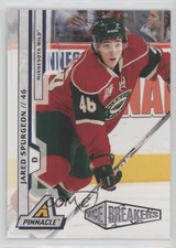 2010-11 Panini Pinnacle Ice Breakers Jared Spurgeon #215 Rookie RC
