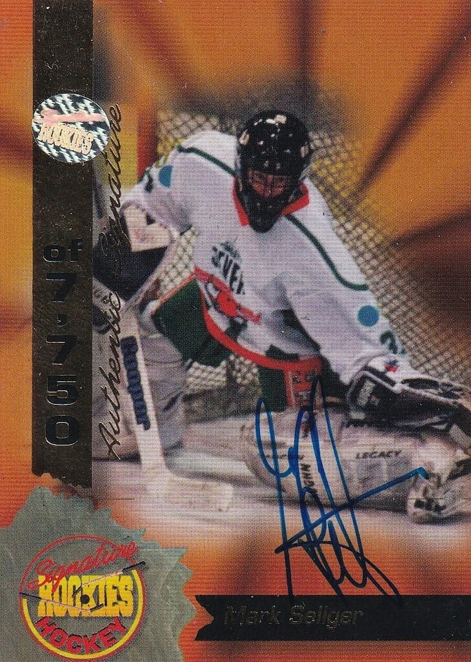 94-95 SIGNATURE ROOKIES AUTO - MARK SELIGER /7750 - Image 1 of 1