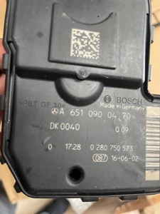 THROTTLE VALVE BODY ACTUATOR GENUINE MERCEDES OM651 2.1 2.0 2.2 CDI BlueTEC - Picture 1 of 3