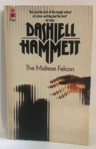 The Maltese Falcon Dashiell Hammett Pan UK 1980 Ed vintage paperback crime - Picture 1 of 3