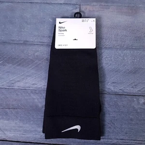 NIKE RUNNING SPARK OTC COMPRESSION SOCKS Mens 6-7.5 Womens 7.5-9 BLACK - Picture 1 of 4