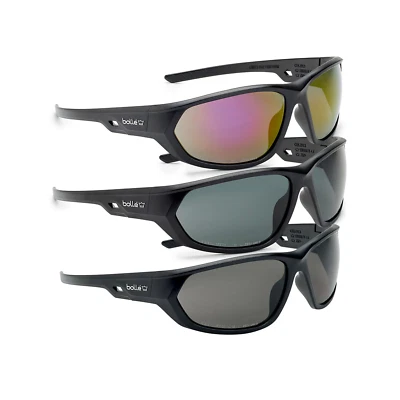 Bolle Safety Glasses KOMET Range Fire Flash, CSP Smoked Or Polarized Lenses - Image 1 of 2