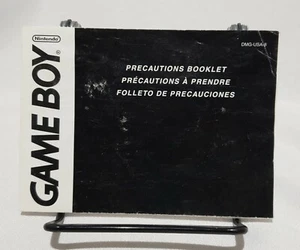 Nintendo Gameboy Vorsichtsmaßnahmen Broschüre Bedienungsanleitung NUR - Bild 1 von 2