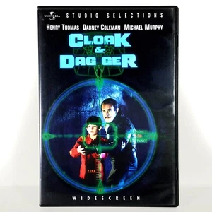 Cloak & Dagger (DVD, 1984, Widescreen)    Dabney Coleman   Henry Thomas - Imagen 1 de 3