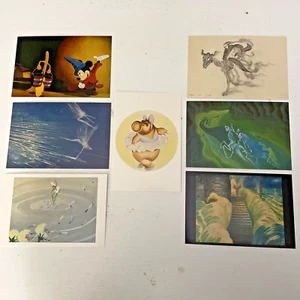 Fantasia 1940 - Art of Disney The Golden Age - 7 Collectible Postcards #1 - Picture 1 of 9