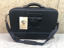 NEW Vintage Mickey & Co. Mickey Air Luggage Suitcase 19x13x5 NWT Black 