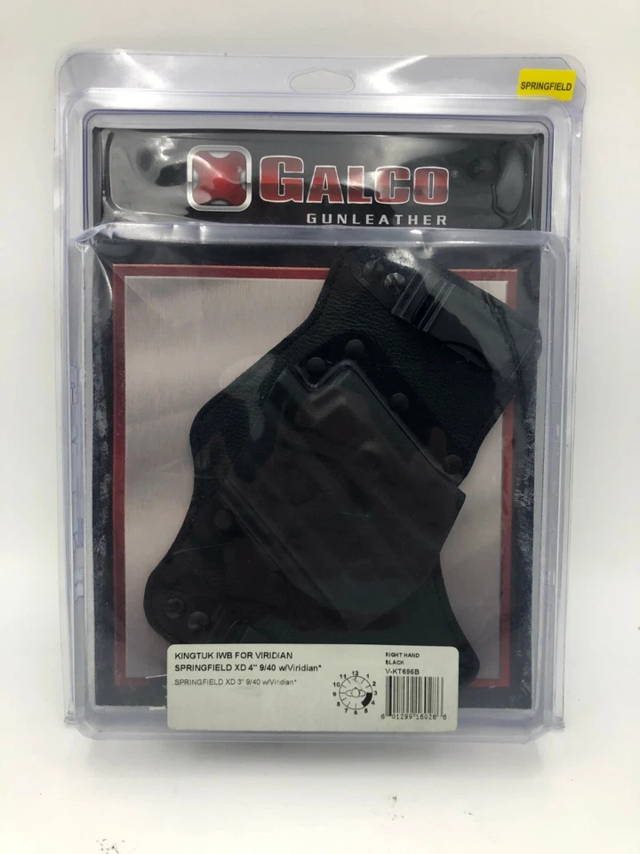 Viridian Galco King Tuk IWB Holster for Smith & Wesson M&P 9/40 w/ Viridian C - Image 1 of 4