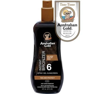 Australian Gold SPF 6 Spray Gel with Bronzer 237ml - Picture 1 of 7