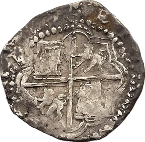 Colonial Spain- 1556 to 1598 - Potosí - 8 Reales - Cob - Picture 1 of 2