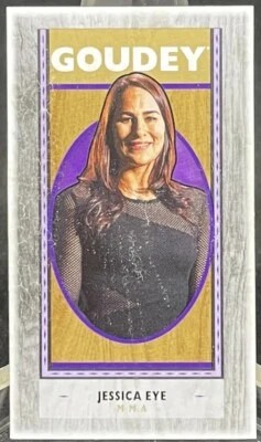 Jessica Eye 7/8 2019 UD Goodwin Champions Wood Mini Lumberjack Back G14 - Image 1 of 3