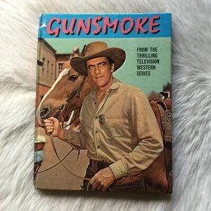 John Challis Gunsmoke Vintage Gunsmoke Hardcover Book Dennis Loughlin A4 - Picture 1 of 12