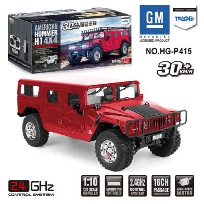 HG P415 1/10 4*4 RC Off-Road U.S Vehicle Civilian Crawler Car Model Sound Light - Image 1 of 4