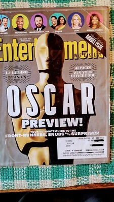 ENTERTAINMENT WEEKLY OSCAR PREVIEW! FEB 3/10 2017 DOUBLE ISSUE. - Image 1 of 4