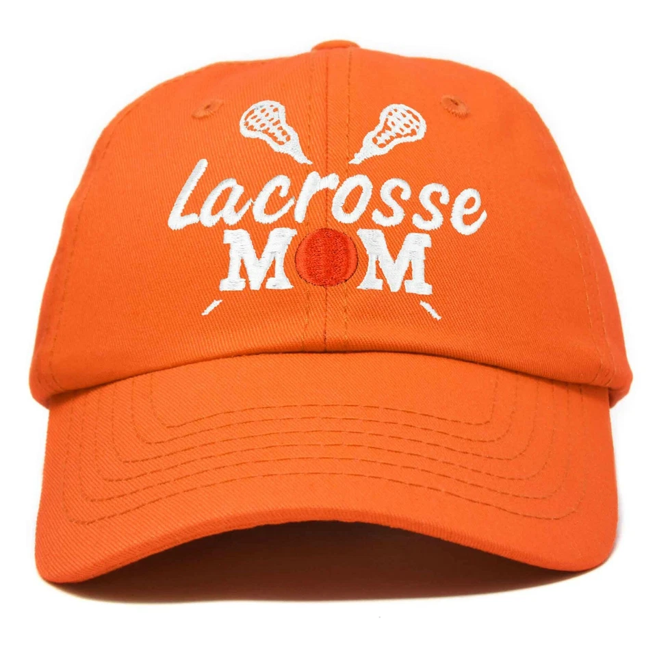 Sombrero de mamá de lacrosse DALIX para mujer gorras de béisbol sombreros de papá no estructurados Foto 1 de 1