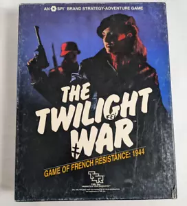 THE TWILIGHT WAR Board Game Missing 1 Die UNPUNCHED SPI TSR 1984 OOP - Picture 1 of 7