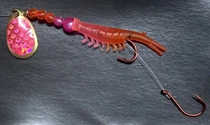 Savage Strike - SAVAGE SHRIMP - Kokanee und Forelle - 3er Pack Spinner Rigs - UV - Bild 1 von 2