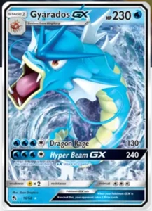 Pokemon Card - Gyarados GX Hidden Fates 16/68 Ultra Rare - Picture 1 of 4