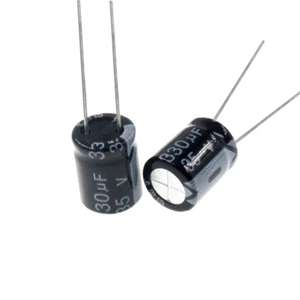 4pcs 330uF 35V 330MFD 35Volt 10*13mm Aluminum Electrolytic Capacitor Radial - Picture 1 of 6
