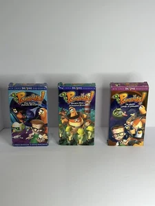 VeggieTales VHS Lot Movies | See Photos For Titles! GREEN TAPES - Foto 1 di 2