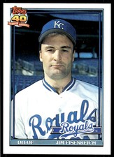 1991 Topps Jim Eisenreich Kansas City Royals #707