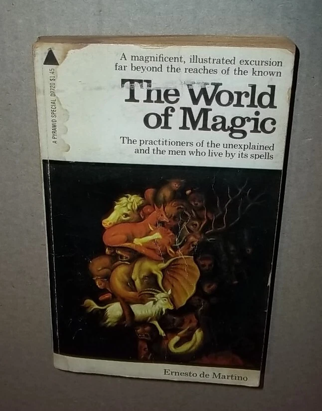 The World Of Magic by ernesto de martino Pyramid Special 1972 - Image 1 of 2