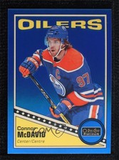 2019-20 O-Pee-Chee Platinum Retro Rainbow Blue /149 Connor McDavid #R-1