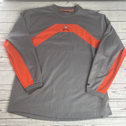 Nike University Of Virginia UVA Crewneck Sweatshirt Mens XL Embroidered Logo Cover