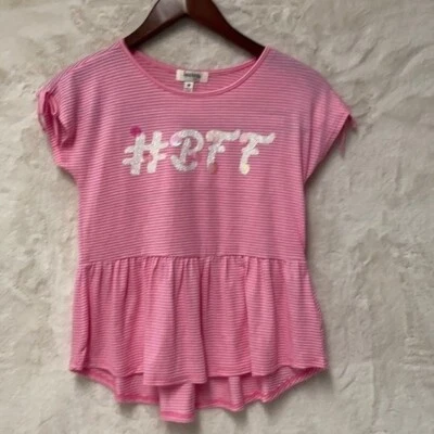 Speechless Girl's Pink Top Size M - Image 1 of 4