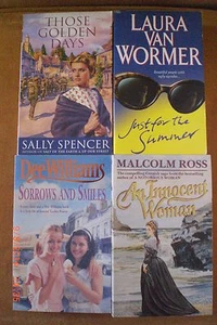 ( LOT 3 ) 4 : BOOKS WITH 4:TITLES BY FOUR DIFFERENT AUTHOR'S - PAPERBACKS - Picture 1 of 5