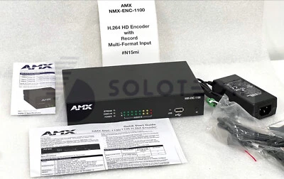 AMX NMX-ENC-1100 H.264 HD Encoder w/ Record, Multi-Format Input - N.O.S. - #N15m - Image 1 of 4