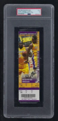 PSA 5 - ПРЕДПОЛАГАЕМЫЙ РЕФЕРИ ЗАГОВОР - КОРОЛИ @ LAKERS 2002 ИГРЫ #6 ПОЛНЫЙ БИЛЕТ - Изображение 1 из 2