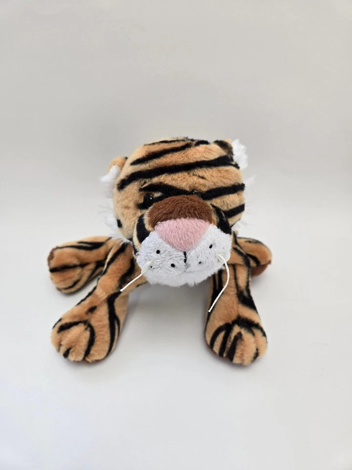 Peluche vintage Webkinz tigre de Bengala sin etiquetas, peluche Ganz (9 pulgadas) Foto 1 de 4
