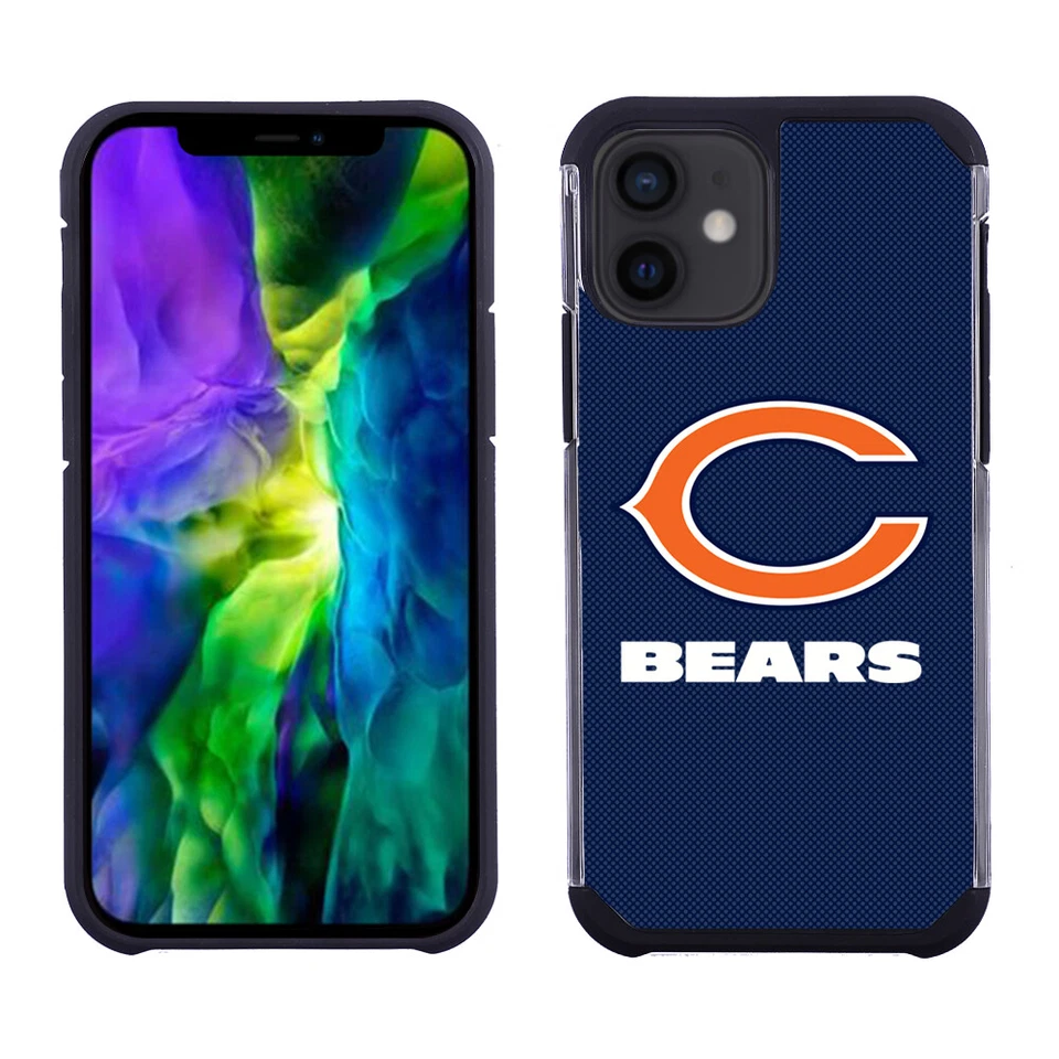 PBG NFL Chicago Bears texturizado para iPhone 12 y 12 Pro (6,1") Foto 1 de 1