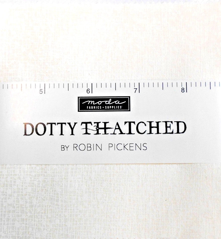 MODA FABRICS"DOTTY THATCHED" CHARM PAC BTCP - Image 1 of 1