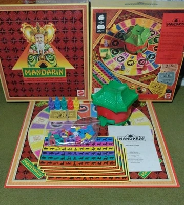 Mandarin Board Game Mattel 1990, 100% COMPLETE Original Rare VERY GOOD CONDITION - Image 1 of 4