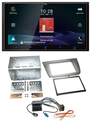 JVC USB Bluetooth 2DIN DAB MP3 Autoradio für Seat Altea Altea XL Toledo anthrazi - Bild 1 von 4