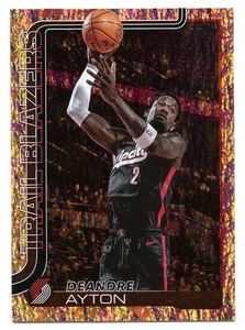 2025-26 TOPPS BASKETBALL DEANDRE AYTON SANDGLITTER FOIL #124 TRAILBLAZERS - Picture 1 of 2